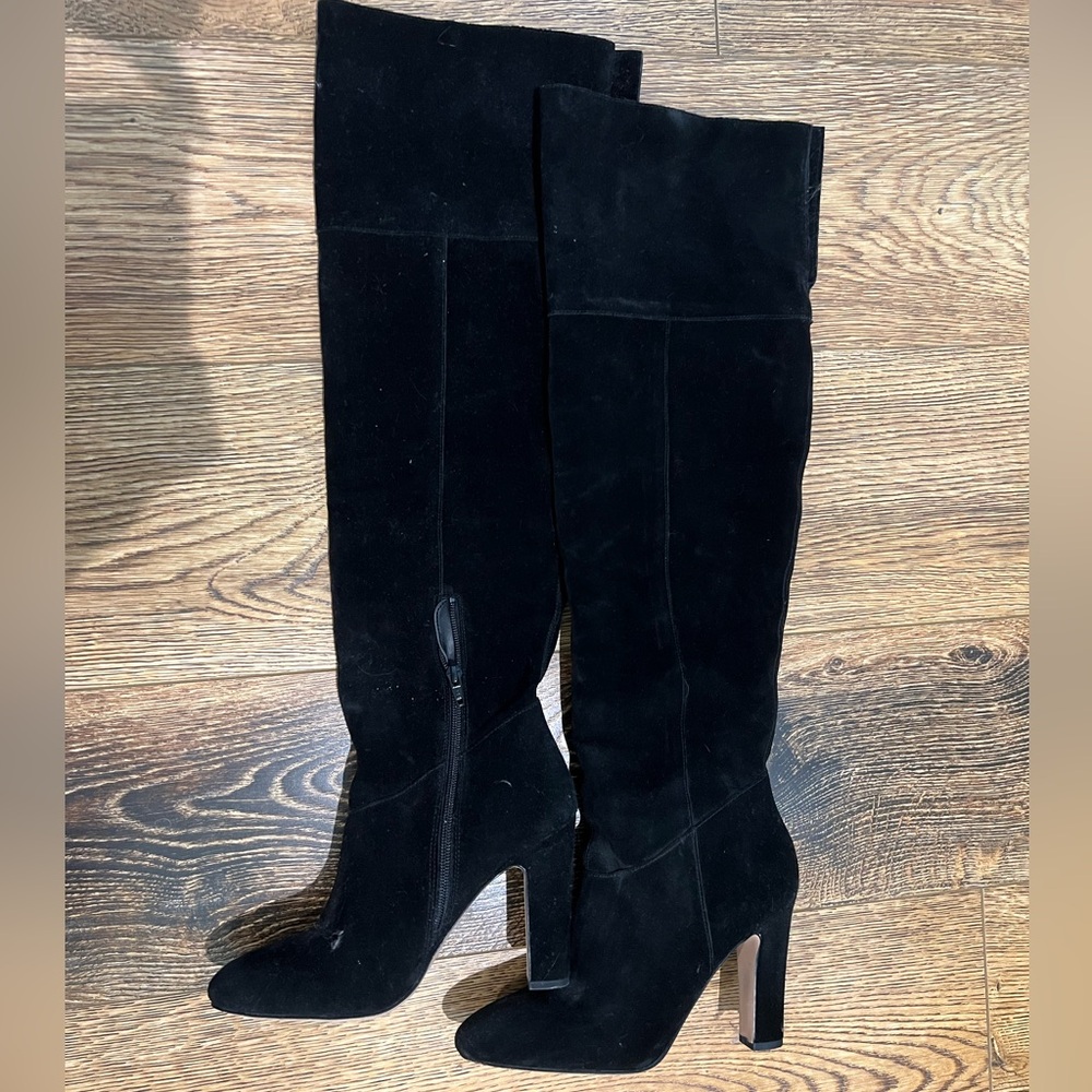 Aldo Faux Suede Thigh High Boot